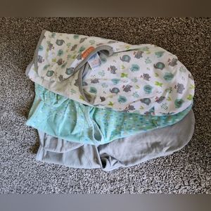 Swaddle Me Swaddles S/M set of 3